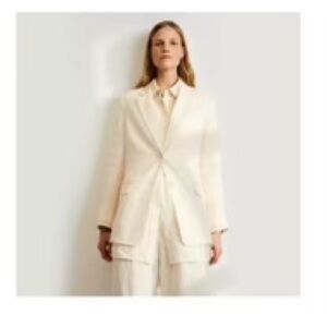 NWT Everlane linen blazer 8